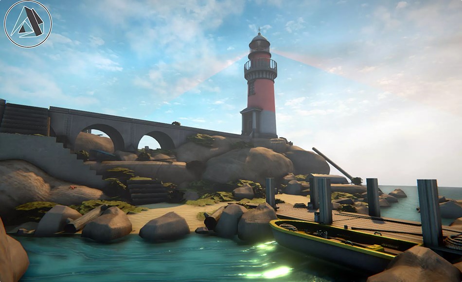 Unity场景 – 海滨灯塔场景 Realistic Beachfront Lighthouse Asset Package