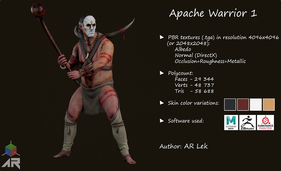 【UE5】阿帕奇战士 Apache Warrior 1 【UE5】阿帕奇战士 Apache Warrior 1