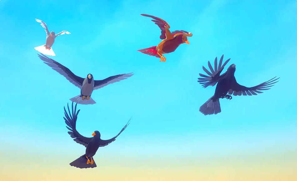 Unity动画 – 风格化卡通乌鸦动画 Poly Art Ravens & Crows Unity动画 – 风格化卡通乌鸦动画 Poly Art Ravens & Crows