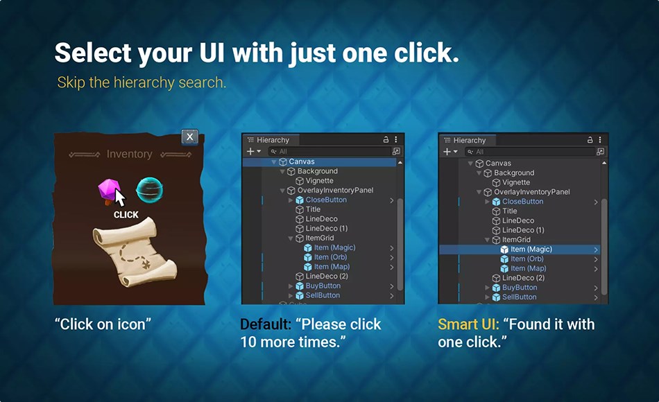Unity插件 – 智能图标选择 Smart UI Selection for Unity 6 Unity插件 – 智能图标选择 Smart UI Selection for Unity 6