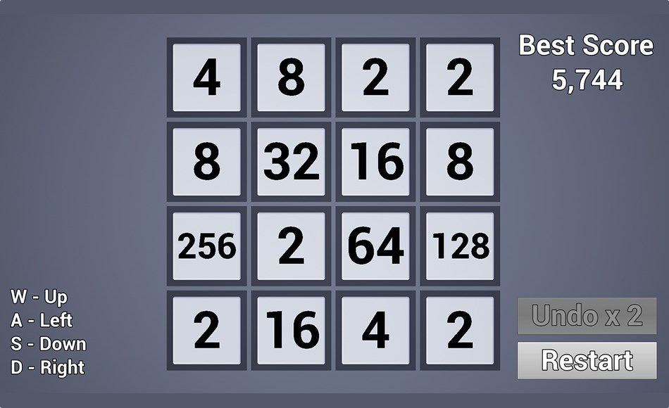 【UE4/5】益智游戏开发模板 2048 Puzzle Game Template