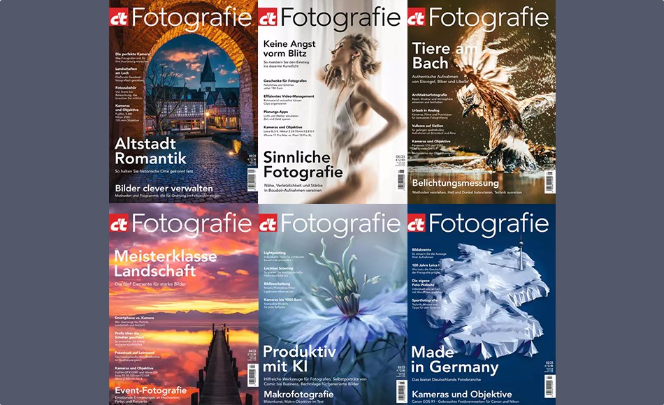2025 年摄影杂志全套 c’t Fotografie – Full Year 2025 Collection (PDF)