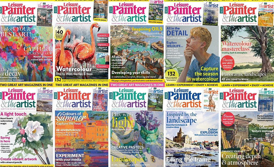 2025 年艺术家休闲画家全年合集 Leisure Painter & The Artist – Full Year 2025 Collection (True PDF)