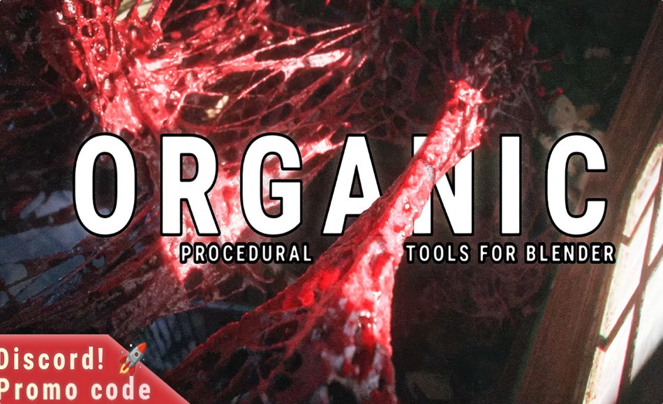 Blender插件 – 程序化有机物生成插件 Organic Addon – Procedural Organic Tools