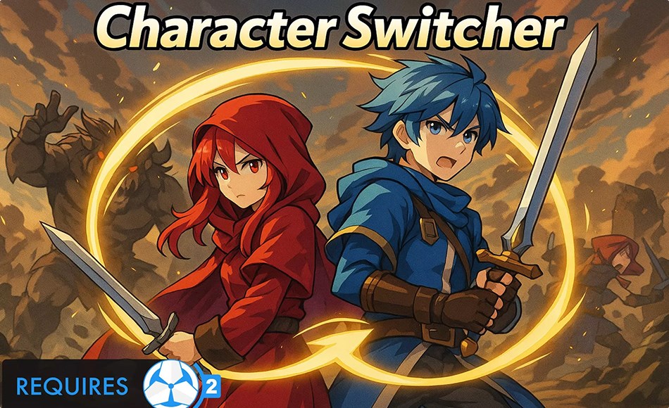 Unity插件 – 角色切换器 Character Switcher | Game Creator 2