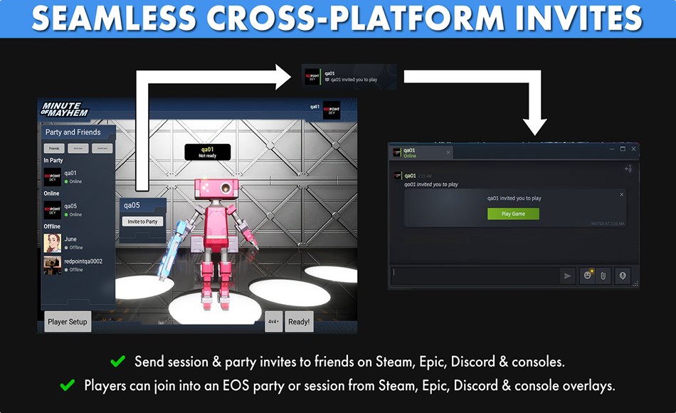 UE5插件 – 在线框架开发模板 EOS Online Framework UE5插件 – 在线框架开发模板 EOS Online Framework
