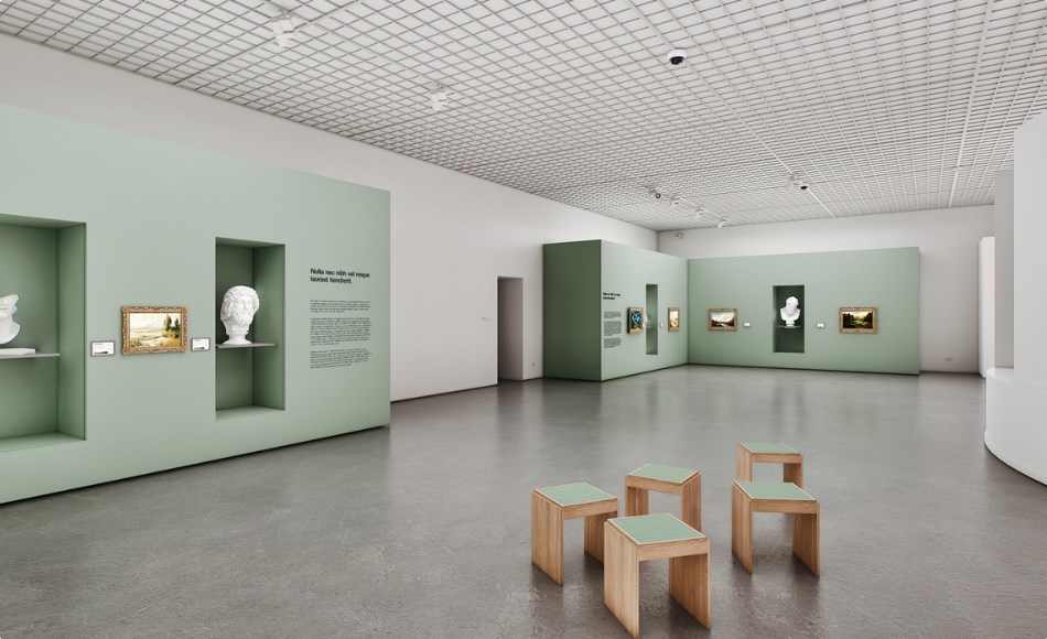 【UE5】美术馆室内设计 Museum and Gallery – Archinteriors Vol 12 Scene 3