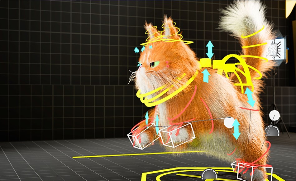 【中文字幕】骨骼绑定毛发梳理 CONTROL RIG & FUR Groom