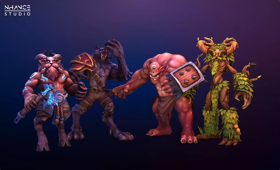 Unity角色 – 风格化生物角色 Stylized Fantasy Creatures Bundle #2 Unity角色 – 风格化生物角色 Stylized Fantasy Creatures Bundle #2