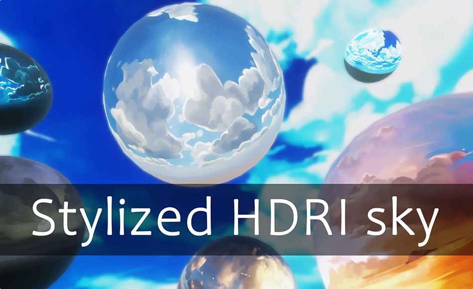 Unity资产 – 风格化卡通 HDRI 天空 Cartoon Stylized HDRI sky Pack 01
