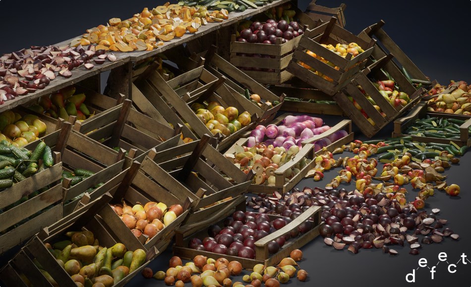 【UE5】水果和蔬菜食品道具 Food Props: Fruits and Vegetables vol.2 【UE5】水果和蔬菜食品道具 Food Props: Fruits and Vegetables vol.2