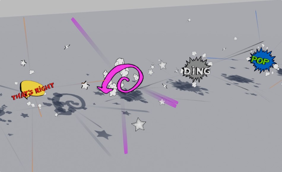 【UE5】漫画音效 Comic Sound Effect FX