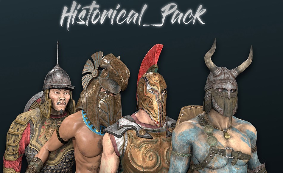 【UE5】风格化游戏角色 Historical Pack