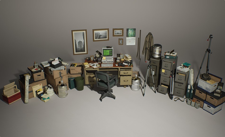 【UE5】办公室道具模型 Jobsite VOL.12 – Office (Nanite & Low Poly) 【UE5】办公室道具模型 Jobsite VOL.12 – Office (Nanite & Low Poly)