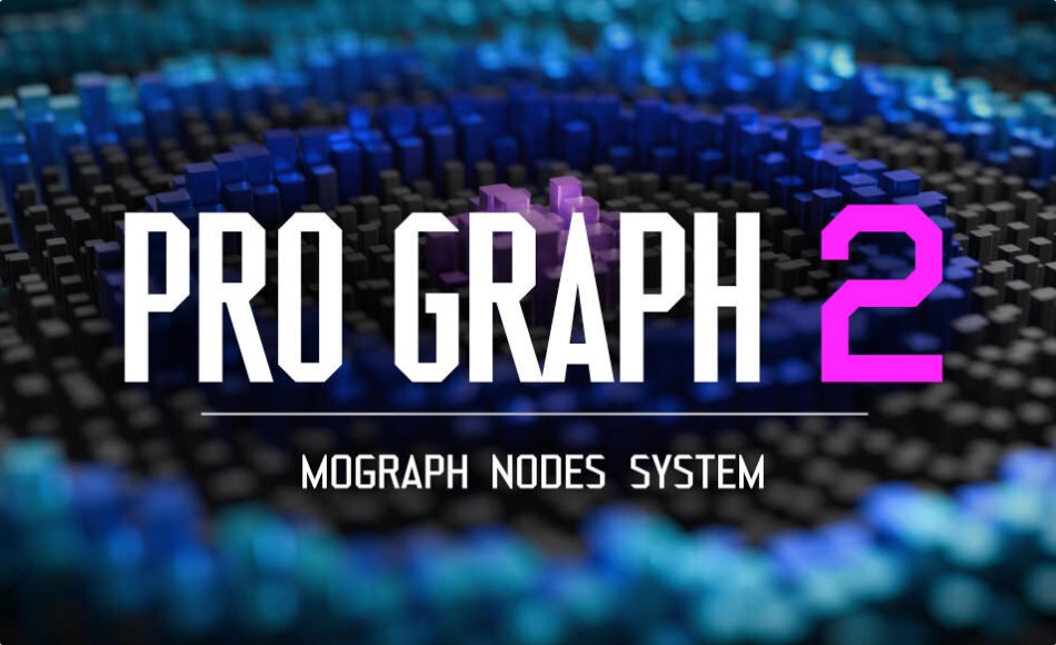 Blender插件 – 运动图形动画插件 Pro Graph – Motion Graphics Tools For Geometry Nodes