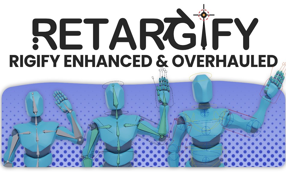 Blender插件 – 动画编辑插件 Retargify Blender插件 – 动画编辑插件 Retargify