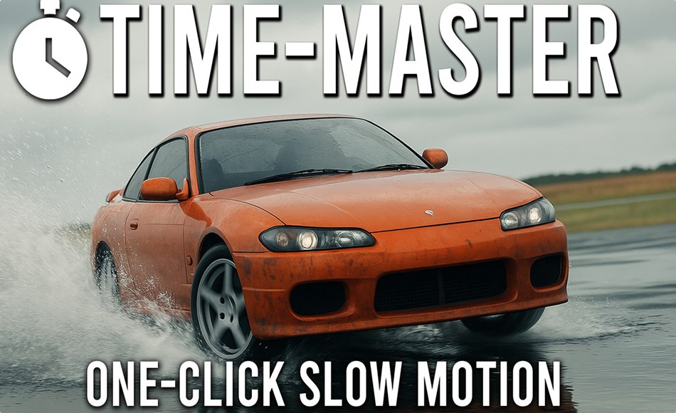 Blender插件 – 慢动作镜头生成插件 Timemaster: One-Click Slow Motion Blender插件 – 慢动作镜头生成插件 Timemaster: One-Click Slow Motion