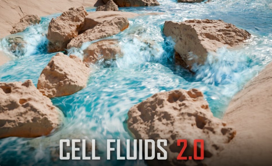 Blender插件 – 流体模拟插件 Cell Fluids