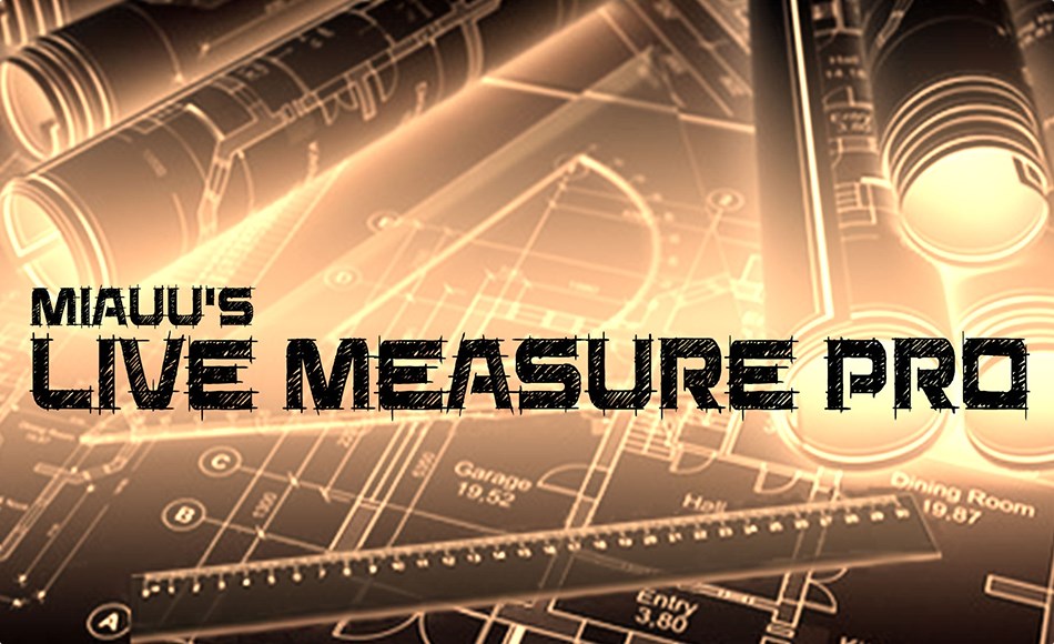 3Dmax插件 – 场景测量工具包 miauu’s Live Measure Pro