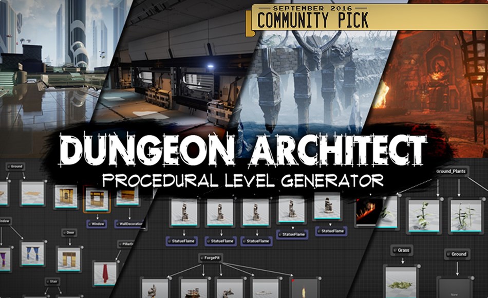 UE4/5插件 – 地牢建筑师 Dungeon Architect