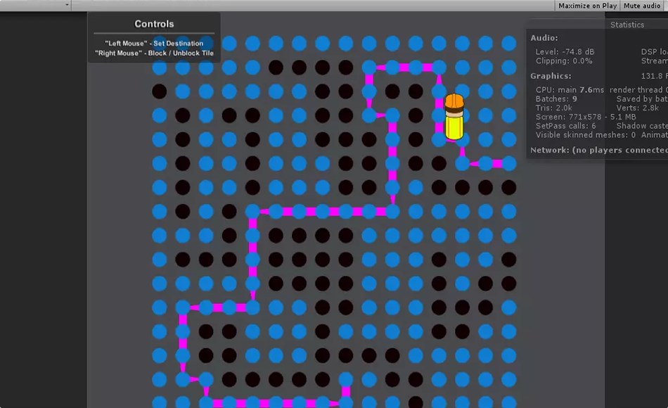 Unity插件 – 自动寻路插件 AStar 2D Tile Based Pathfinding Unity插件 – 自动寻路插件 AStar 2D Tile Based Pathfinding