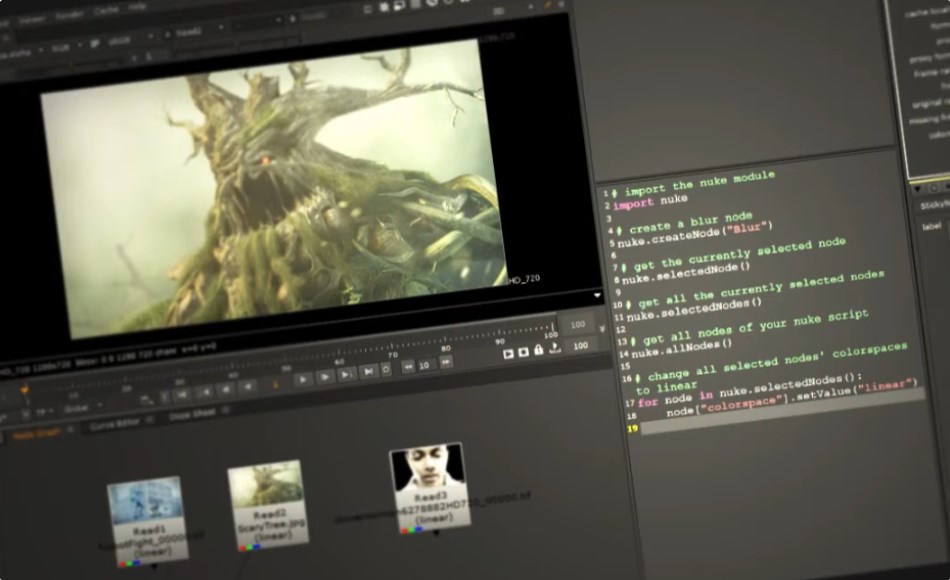 NUKE教程 – python教程在NUKE中开发Python工具