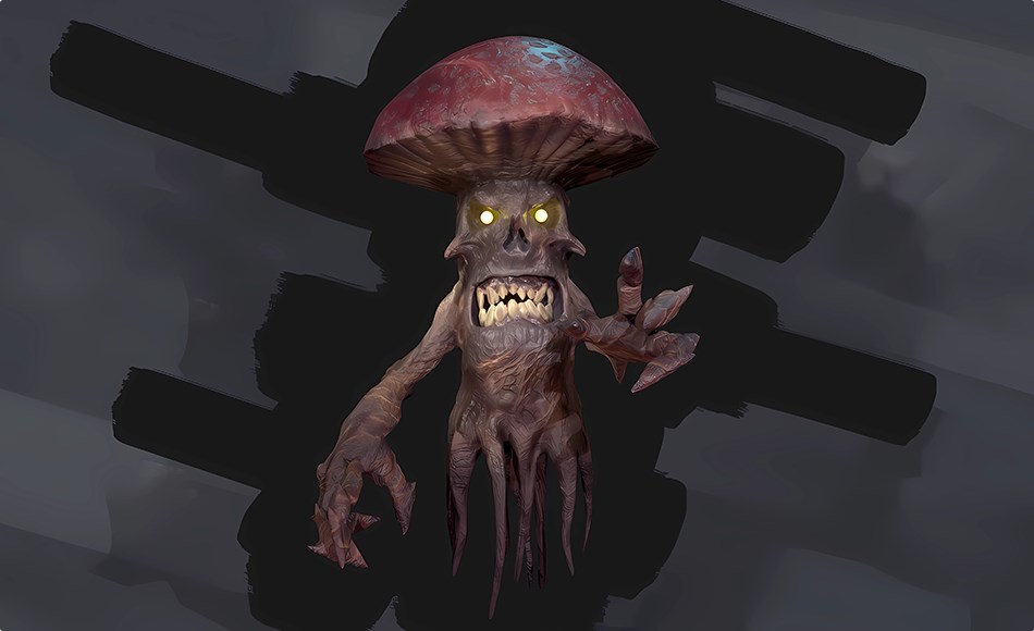 【UE5】蘑菇怪物角色 Mushroom (K)