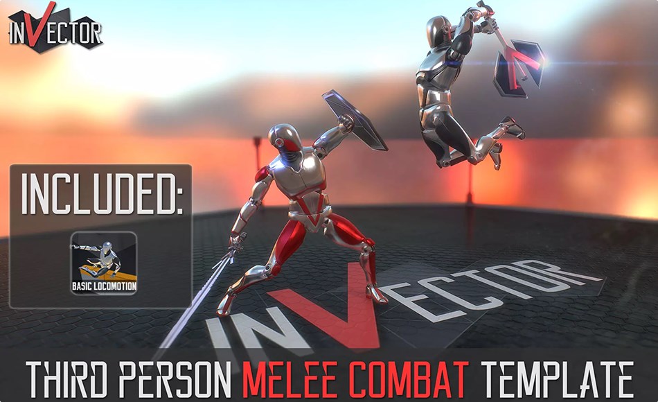 【更新】Unity插件 – 第三人称近战战斗模板 Invector Third Person Controller – Melee Combat Template