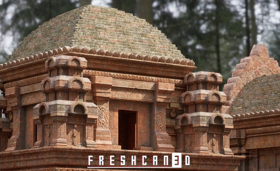 【UE5】模块化寺庙建筑包 Modular Temple Building Pack (Historical Temple, Fantasy Temple , Architecture)