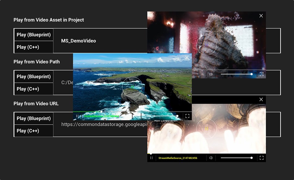 UE5插件 – 视频播放器插件 Giga Video Player