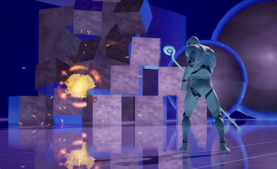 【UE5】魔法杖动画包 Essential Magic Staff Animation Pack