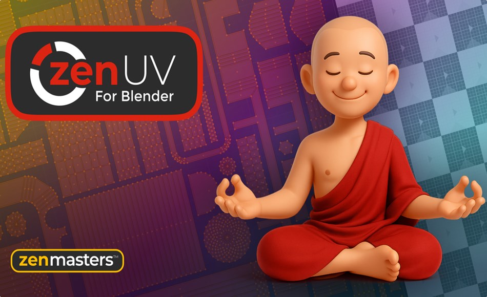Blender插件 – UV 编辑插件 Zеn UV