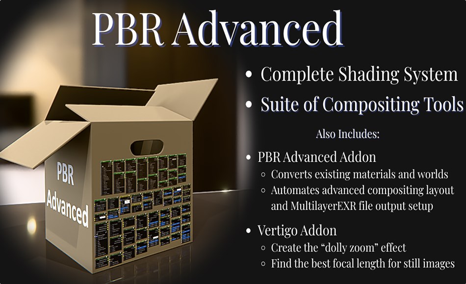 Blender材质 – 高级材质系统 Pbr Advanced Blender材质 – 高级材质系统 Pbr Advanced