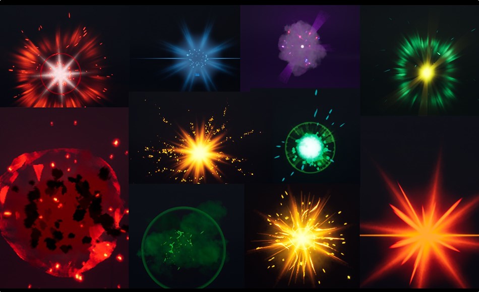 【UE5】冲击视觉特效 Impact VFX Pack