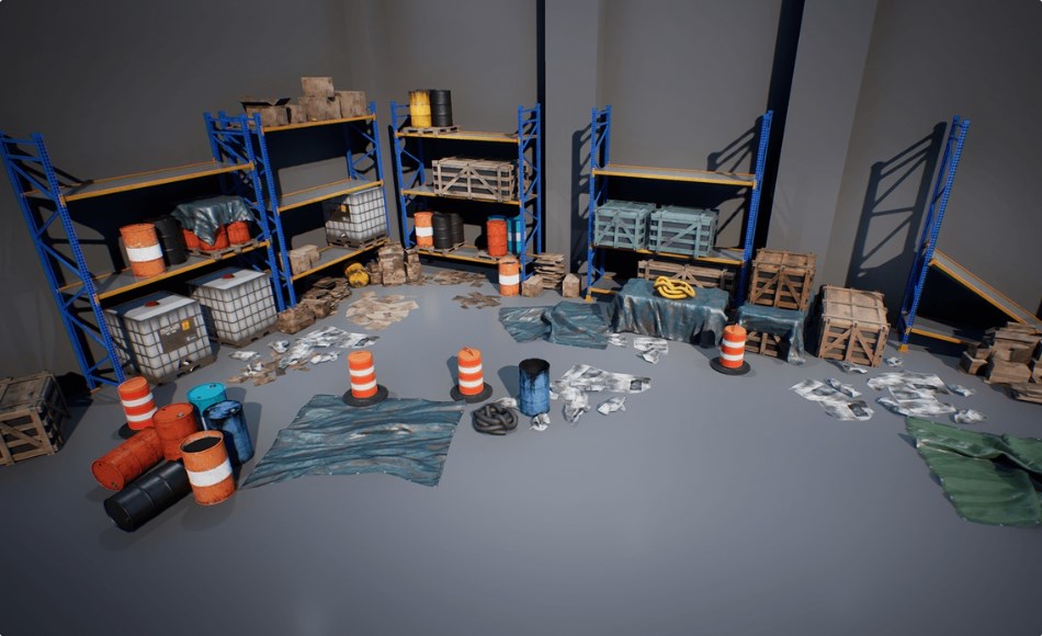 【UE5】工业道具 Industry Props Pack 6
