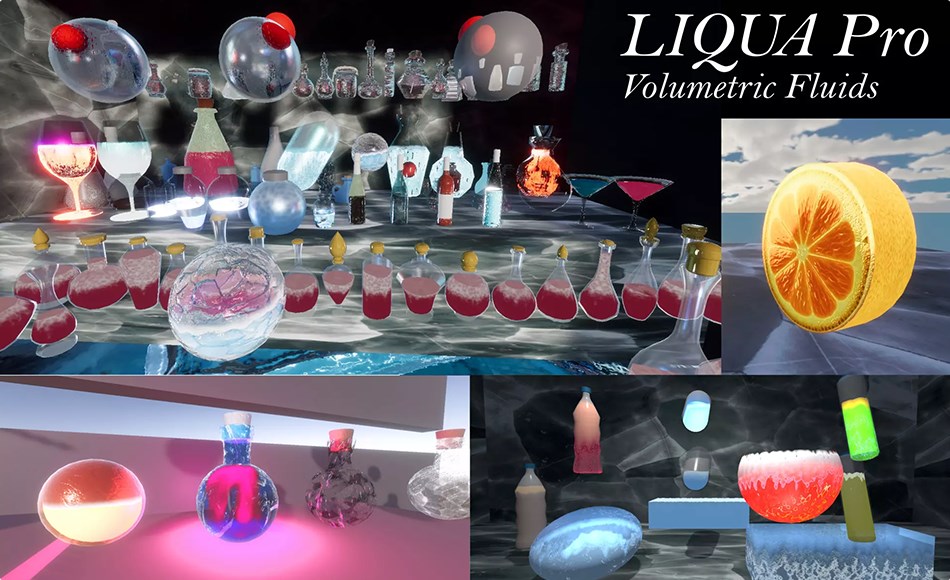 Unity插件 – 流体模拟插件 LIQUA Pro Volumetric Fluids URP – HDRP