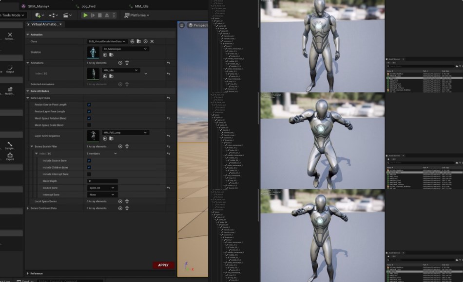 UE5插件 – 虚拟动画工具 Virtual Animation Tools