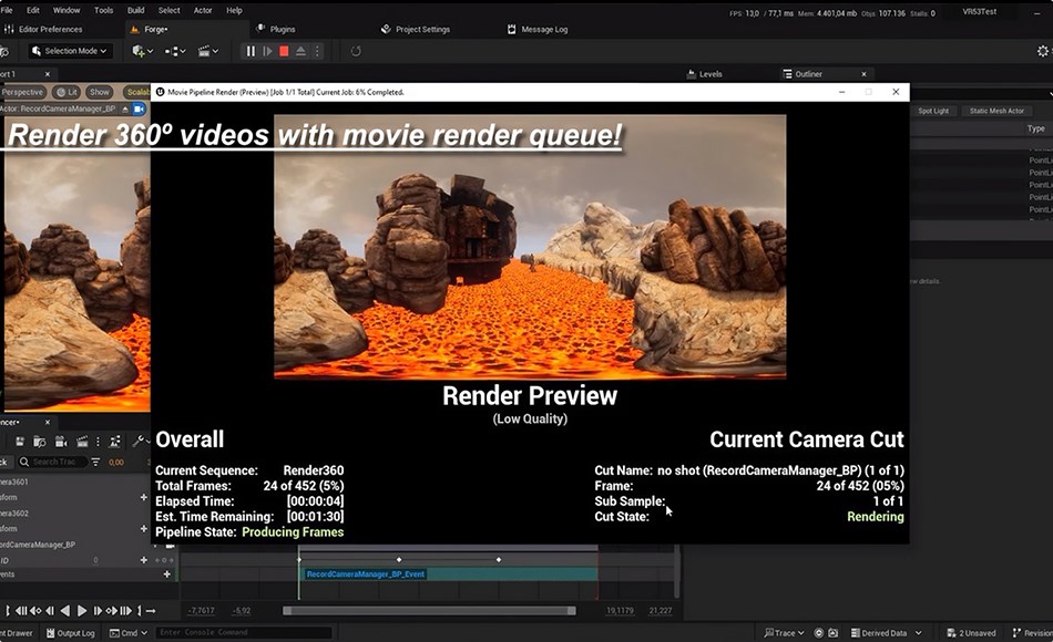 UE5插件 – 屏幕录屏插件 MSC Screen & Camera Recorder