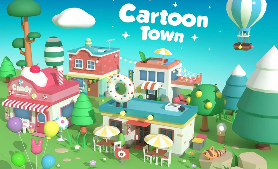 Unity资产 – 风格化卡通小镇 Cartoon Town – Low Poly Assets