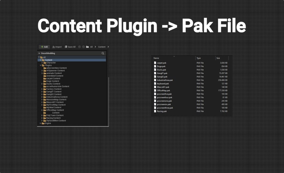 UE5插件 – pak 文件创建插件 Pak Creator Plugin