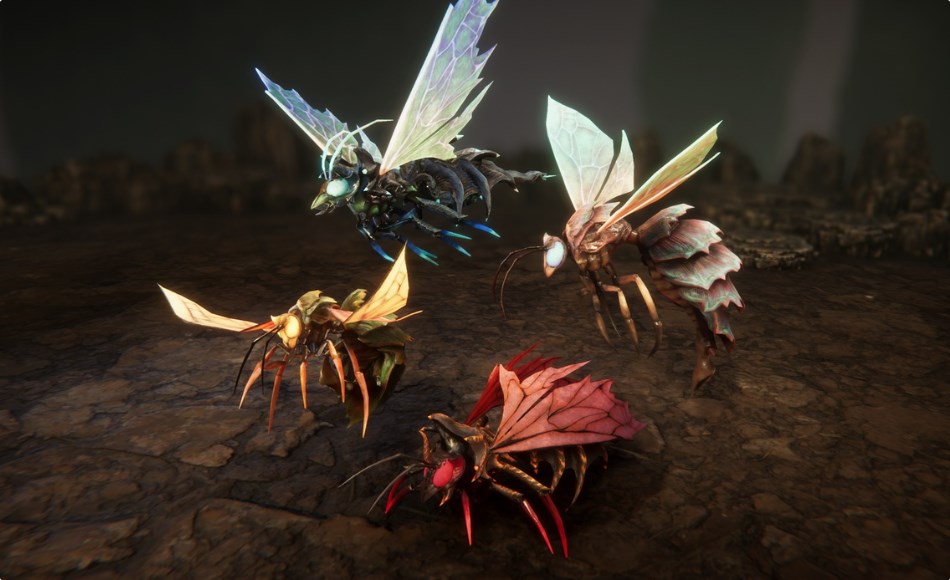 【UE5】黄蜂昆虫 Wasps pack