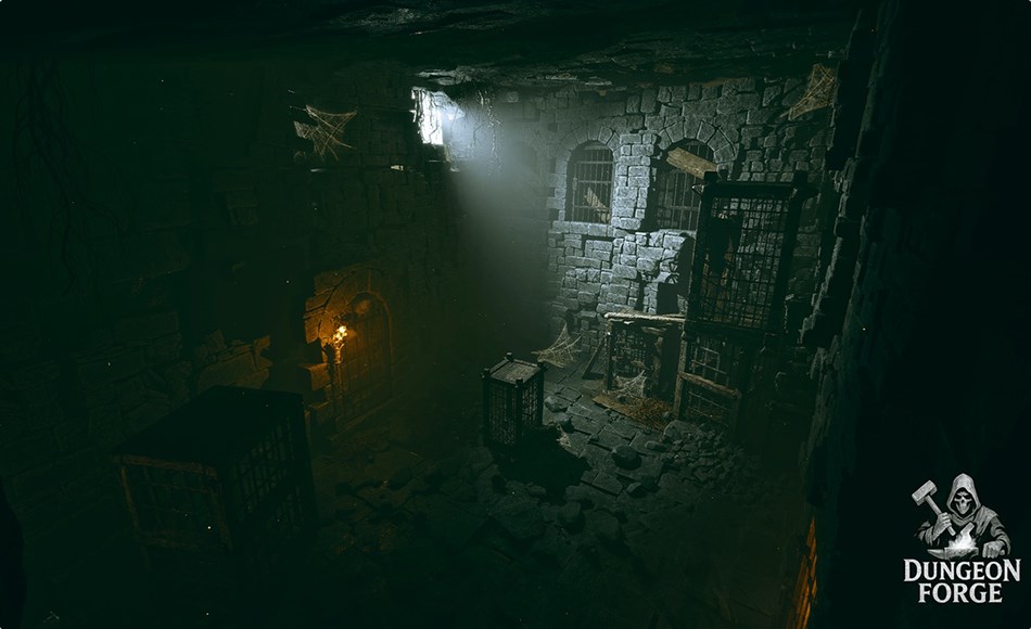 【UE5】模块化地牢建造套件 Dungeon Forge: Modular Dungeon Building Kit (Dungeon, Modular Dungeon, Dungeons)