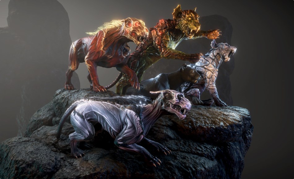 【UE5】黑豹 Panthers pack