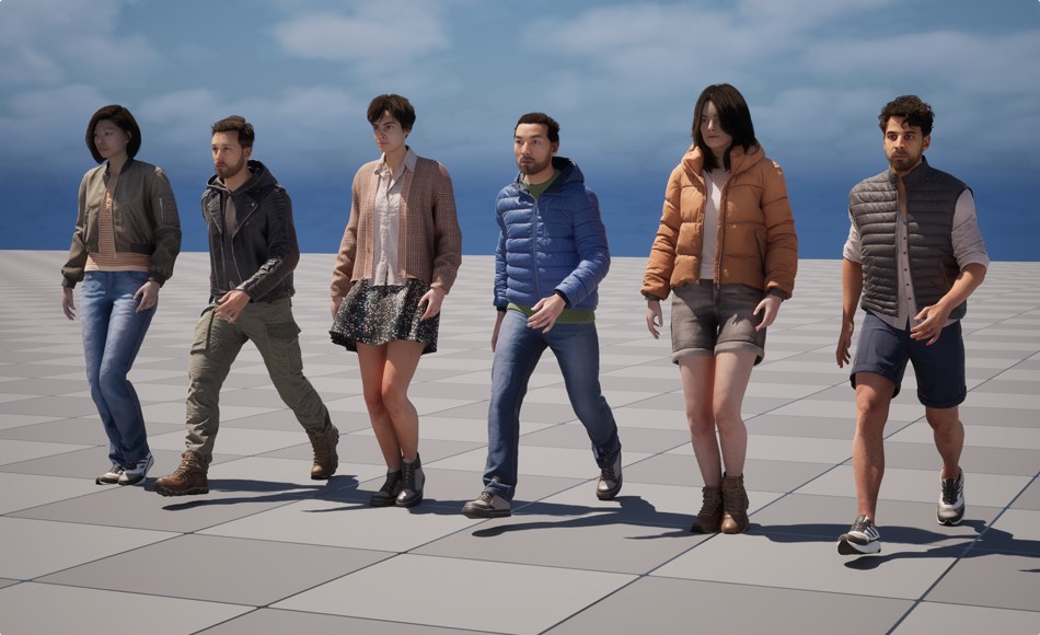 【UE5】游戏角色创建工具 UE5 Rigged NPC Creator