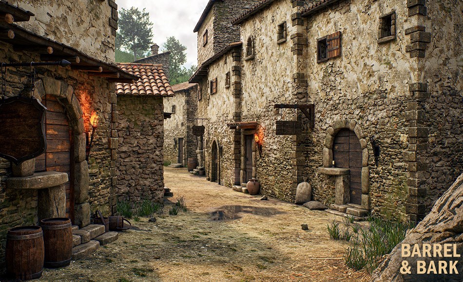 【UE5】中世纪意大利村庄环境 Medieval Italian Village Environment 【UE5】中世纪意大利村庄环境 Medieval Italian Village Environment