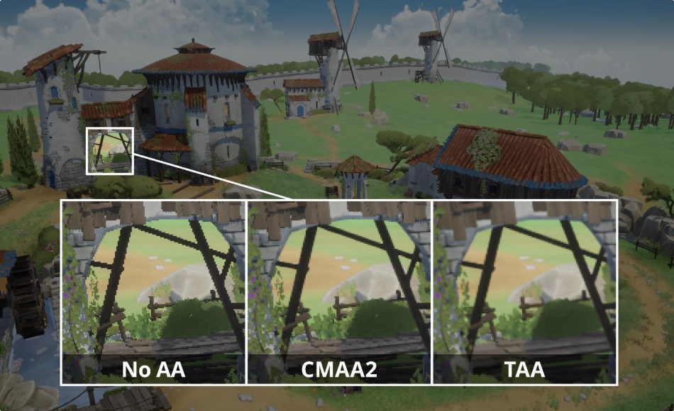 UE5插件 – 抗锯齿插件 CMAA2 (Anti-Aliasing)