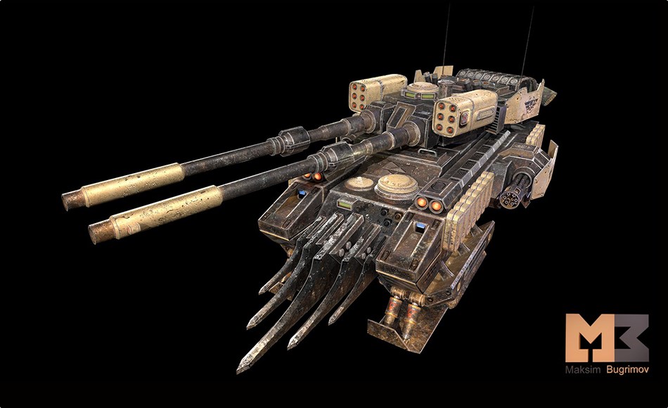 【UE5】反乌托邦坦克 Dystopian Tank