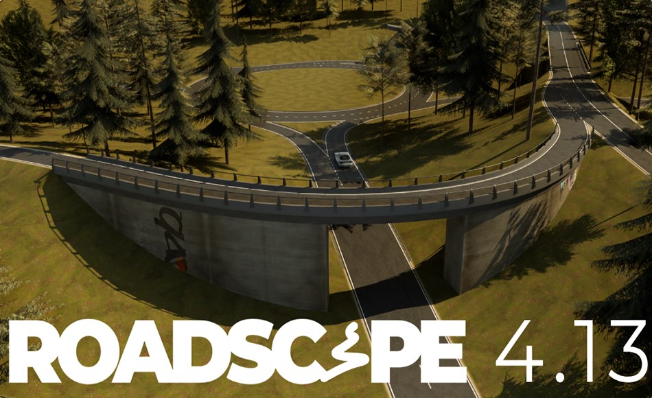 Blender插件 – 程序化道路生成插件 Roadscape 4.13