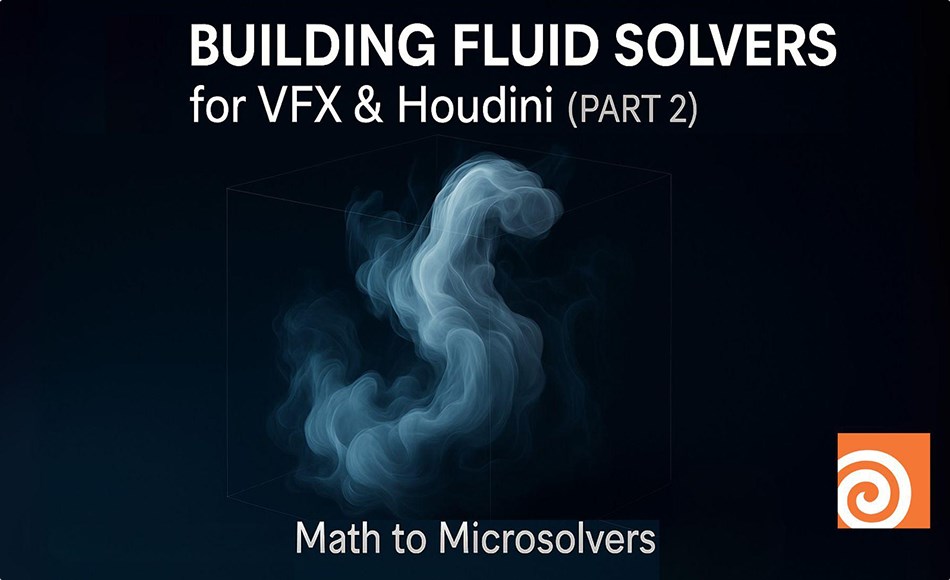 【中文字幕】Houdini教程 – 构建流体解算视觉特效 Building Fluid Solvers For Visual Effects and Houdini Part2