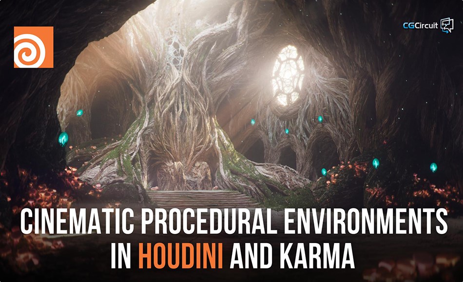 【中文字幕】Houdini教程 – 电影级程序环境 Cinematic Procedural Environments in Houdini and Karma